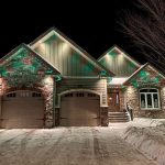 Premier Irrigation Permanent Holiday Lighting installation with Watts Smart Lighting system